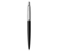 Parker Jotter Gel Pen | Bond Street Black with Chrome Trim | Medium Point Black Ink (0.7 mm) | Gift Box