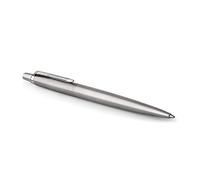 Parker Jotter Gel Pen | Stainless Steel with Chrome Trim | Medium Point Black Ink (0.7 mm) | Gift Box