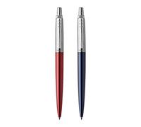 Parker Jotter London Duo Discovery Pack | with Ballpoint Pen (Red Kensington) & Gel Pen (Royal Blue)