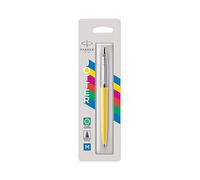 Parker 2076056 Jotter Ballpoint Pen Yellow Blue Ink Colour Office ...