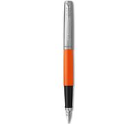 Parker Jotter Medium Nib Original SS Fountain Pen with Gift Box - Orange Finish Medium Nib