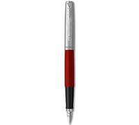 Parker Jotter Originals Fountain Pen, Classic Red Finish, Medium Nib, Blue & Bla