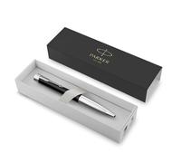 Parker Jotter Originals Fountain Pen Classic White Finish Medium Nib Blue & Blac
