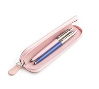 Parker Jotter Originals Gift Set - Pink & Blue Denim Ballpoint Pens with Pink Case | Retro-Inspired Design | Refillable with QuinkFlow Ink | Ideal for Women, Students, Teachers and Any Occasions