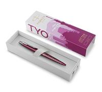 Parker Jotter Special Edition Global Icons Ballpoint Pen | Tokyo Satin Pink | Blue Ink | Gift Boxed