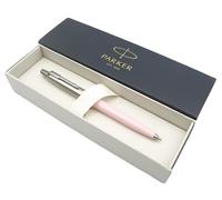 Parker Jotter Stainless Steel Ballpoint Pen | Baby Pink Pastel Finish | Black Ink | Gift Boxed