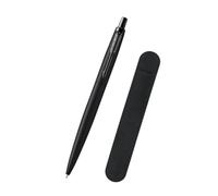 Parker Jotter XL Ballpoint Pen | Monochrome Matte Black | Medium Point | Blue Ink | Blister Pack + Velvet Case Gift