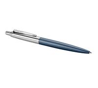 Parker Jotter XL Ballpoint Pen | Primrose Matte Blue with Chrome Trim | Medium Point Blue Ink | Gift Box