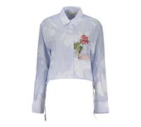 Parker Long-Sleeved Striped Shirt - female - Desigual - Shirts - Blue - S - Blouses & Shirts S