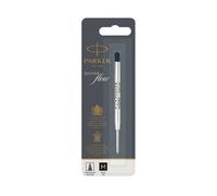 Parker Quink Ballpoint Pen Refill Medium Black Blister (Pack Of 12) S0909550