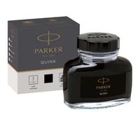 Parker Quink Black Ink Bottle 57Ml For Fountain Pens