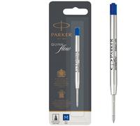 Parker Quink Flow Ballpoint Refill for Ballpoint Pens Medium Blue Single Refill