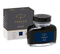 Parker Fountain Pen Ink Bottle | Blue-Black QUINK Ink | 57 ml Fountain Pen Refill