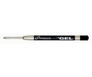Parker Quink Gel Ball Pen Refill Medium - Black (Blister Pack)