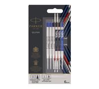 Parker Quink Ink Ballpoint & Gel Pen Refills - Pack of 6 - Parker Pen Gel Refill