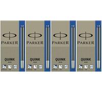 Parker Quink Ink Cartridges Blue (Pack of 20) (4 x 5)