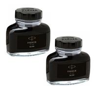 Parker Quink Ink For Fountain Pens And Art 57ML Bottle Black Or Blue Ink