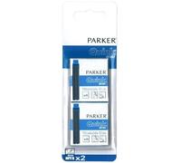 Parker Quink Ink Mini Cartridge Blue S0881680