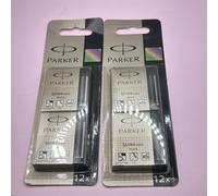 Parker Parker Quink Ink Refill Cartridge for Fountain Pens Black (Pack 5)
