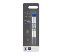 Parker Quinkflow Ball Pen Refill Medium Nib Blue, Pack of 2