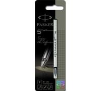 Parker 5th Mode Refills Blue or Black TWIN PACK for Parker 5th Pens - Fine Tip