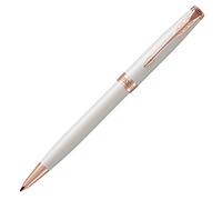 Parker Sonnet Ballpoint Pen | Pearl Lacquer Rose with Gold Trim | Medium Point Black Ink | Gift Box