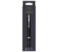 Parker Urban Ballpoint Pen | Muted Black with Chrome Trim | Medium Point Black Ink Refill