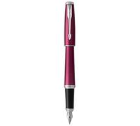 Parker Urban Fountain Pen | Vibrant Magenta | Medium Nib with Blue Ink | Gift Box | Gift Box