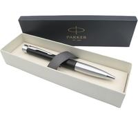 Parker Urban Premium Ballpoint Pen - Muted Matte Black with Chrome Trim - Black
