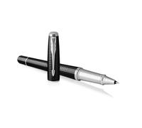 Parker Urban Rollerball Pen | Premium Ebony Metal Chiselled | Fine Point Black Ink | Gift Box