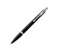 Parker Urban Smooth Writing Ballpoint Pen with Chrome Trim and Gift Box Black