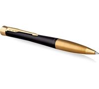 PARKER Urban Twist Ballpoint Pen | Muted Black with Gold Trim | Medium Point Bl