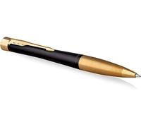 Parker Urban Twist Ballpoint Pen | Muted Black with Gold Trim | Medium Point Bl
