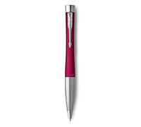 Parker Urban Twist Ballpoint Pen | Vibrant Magenta with Chrome Trim | Medium Point Blue Ink Refill | Gift Box