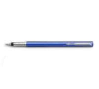 Parker Vector Fountain Pen | Blue with Chrome Trim | Medium Nib | Blue Ink | Hangtab