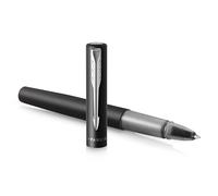 Parker Vector XL Rollerball Pen | Metallic Black Lacquer on Brass | Fine Point with Black Ink Refill | Gift Box
