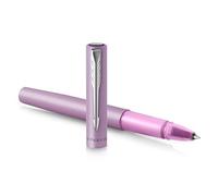 Parker Vector XL Rollerball Pen | Metallic Lilac Lacquer on Brass | Fine Point with Black Ink Refill | Gift Box