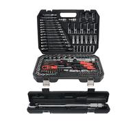 ParkerBrand.com 215 Piece Professional Socket Set & Ratchet Spanners + Torque Wrench