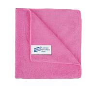 Parkers Foodservice Robert Scott - PINK - Microfibre Cloth - 10 x 40cm x 40cm (3)