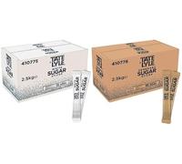 Parkers Tate & Lyle Sugar Bundle - Demerara and White STICKS - 2 x 2.5kg
