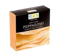 Parkers Triple Lion Plain Uncooked Poppadoms 1kg