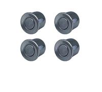 Parking Assist Sensor 4PCS 22mm Car Parking Sensors Backup Radar Black Red Blue Gold Grey Silver Champagne Gold White Color Car radar(GRAY)