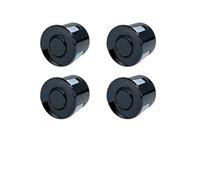 Parking Assist Sensor 4PCS 22mm Car Parking Sensors Backup Radar Black Red Blue Gold Grey Silver Champagne Gold White Color Car radar(Black)