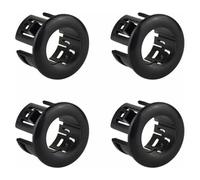 Parking Assist Sensor For Alphard For Vellfire For HV 2008-2015 Car Parking Sensor Fixing Bracket Holder 4PCS 89348-33010 89348-33010-C0(Black)