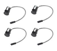 Parking Assist Sensor For Toyota For Camry 30 40 For Lexus Car Rear Reversing Radar PDC Parking Sensor 1882005610 188300-9060 PZ36200208 PZ362-00208(4 pcs Black)