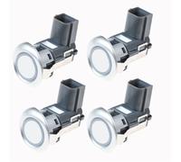 Parking Assist Systems Compatible With Mitsubishi For Pajero For Montero For Outlander For Grandis For ASX Parking Sensor OEM 8651A056 8651A056HA(4PCS Silver)