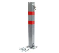 Parking Barrier Folding Car Park Bollard Security Driveway Post Lockable Square