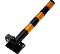 Parking Bollard,Foldable Safety Barrier,Rustproof Waterproof Driveway Traffic Security Bollards,