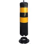 Parking Bollard Portable Security Posts,Parking Bollards Removable Parking Bers for Public Roads Maintenance Zones for Private Parking, Street