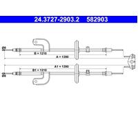 Parking Brake Cable ATE Fits CHEVROLET Aveo 95301023